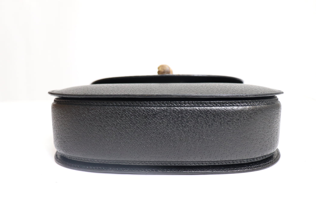 Gucci Black Bamboo Leather 2way Handbag 000.1014.0188 From Japan 272 6407810 - World Quickdo