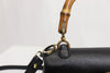 Gucci Black Bamboo Leather 2way Handbag 000.1014.0188 From Japan 272 6407810 - World Quickdo