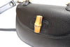 Gucci Black Bamboo Leather 2way Handbag 000.1014.0188 From Japan 272 6407810 - World Quickdo