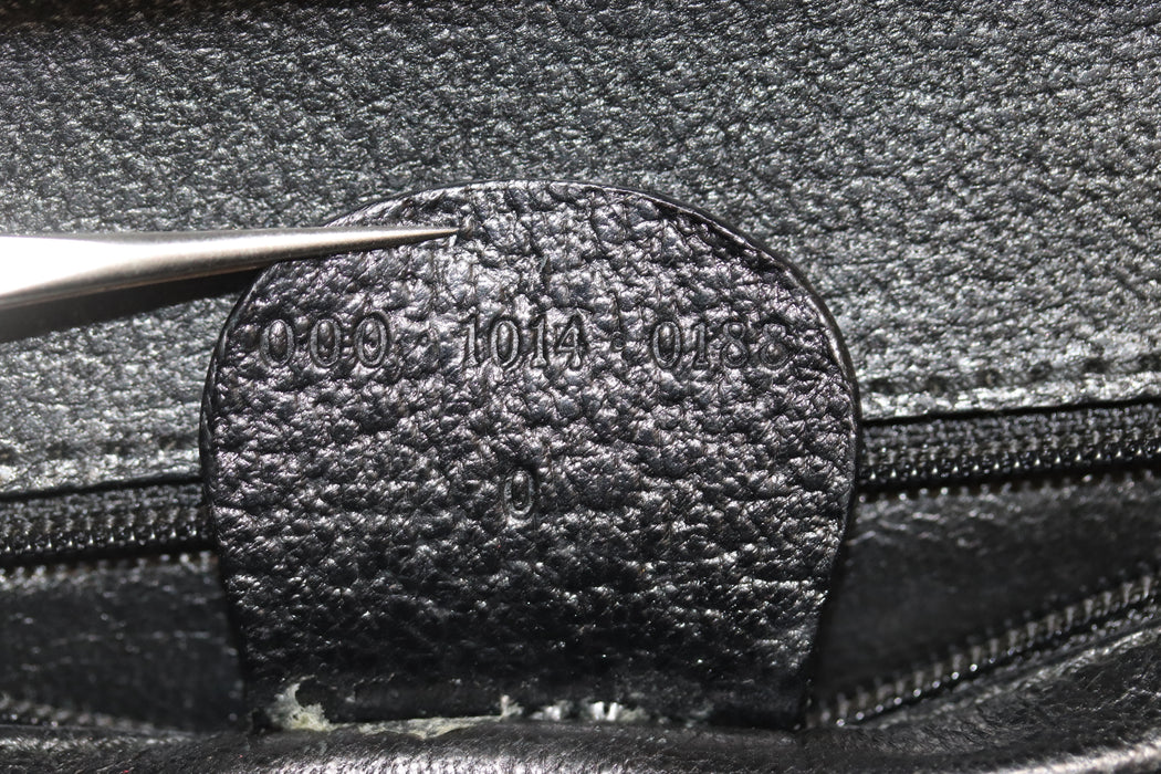 Gucci Black Bamboo Leather 2way Handbag 000.1014.0188 From Japan 272 6407810 - World Quickdo