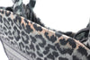 Christian Dior Leopard Book Tote Handbag Gray/Black Canvas From JPN 011 6357173 - World Quickdo