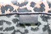 Christian Dior Leopard Book Tote Handbag Gray/Black Canvas From JPN 011 6357173 - World Quickdo