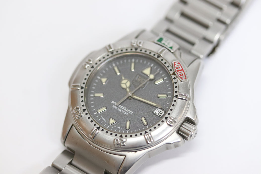 TAG Heuer 4000 Professional Quartz Watch WF1211-K0 34mm From JP 251 6410852 - World Quickdo