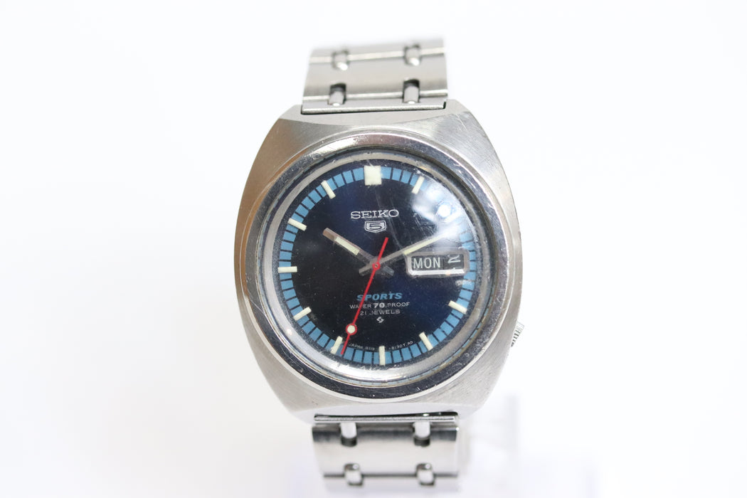 Seiko 5 Sports Automatic Watch 6119-8130 38mm From Japan 279 6411533 - World Quickdo