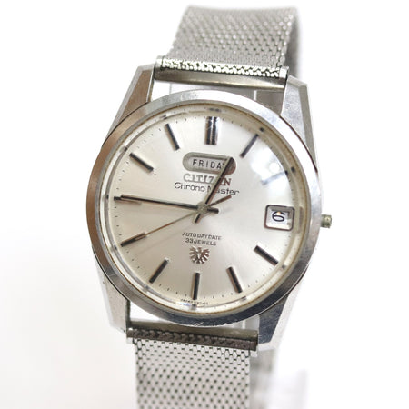Citizen Chronomaster Auto Daydate Automatic Watch AC552929-Y 36mm 218 6412465 - World Quickdo