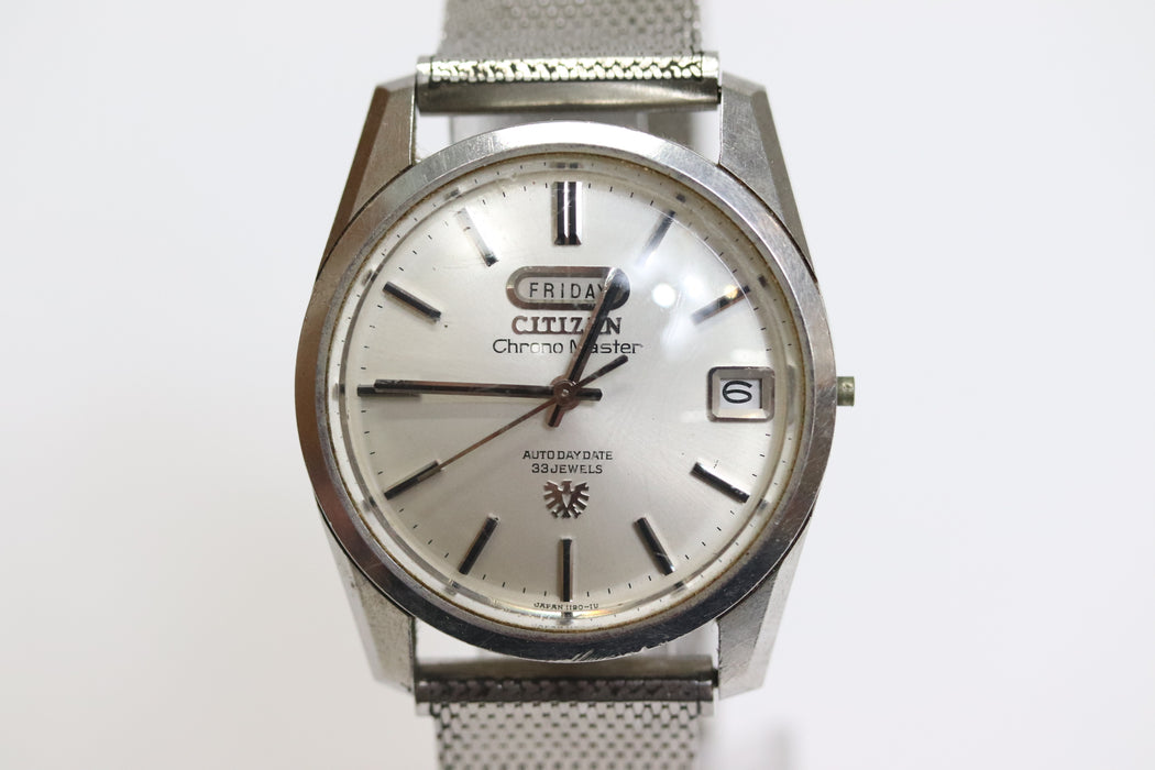 Citizen Chronomaster Auto Daydate Automatic Watch AC552929-Y 36mm 218 6412465 - World Quickdo