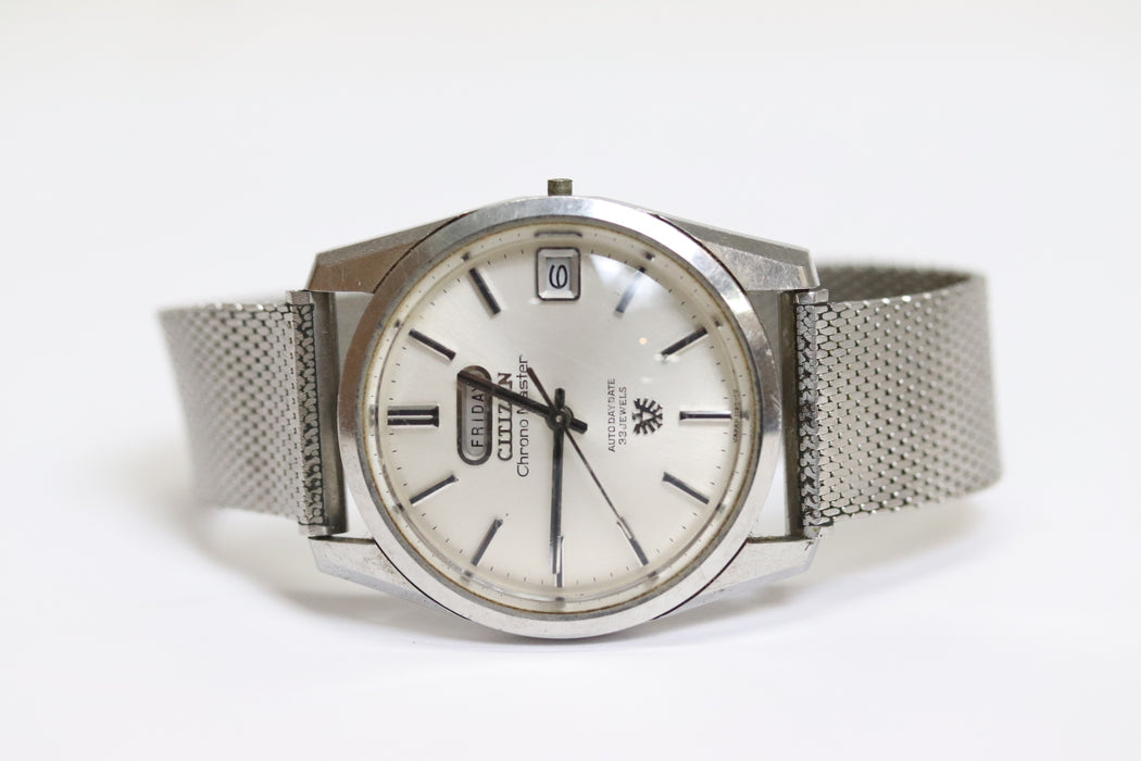 Citizen Chronomaster Auto Daydate Automatic Watch AC552929-Y 36mm 218 6412465 - World Quickdo