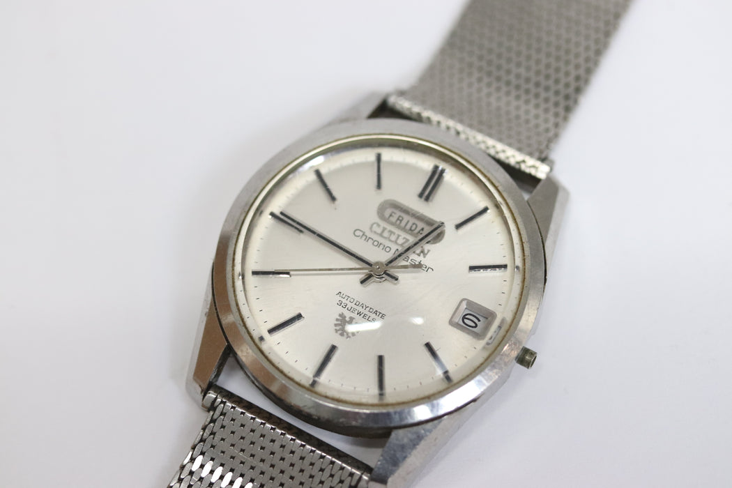 Citizen Chronomaster Auto Daydate Automatic Watch AC552929-Y 36mm 218 6412465 - World Quickdo