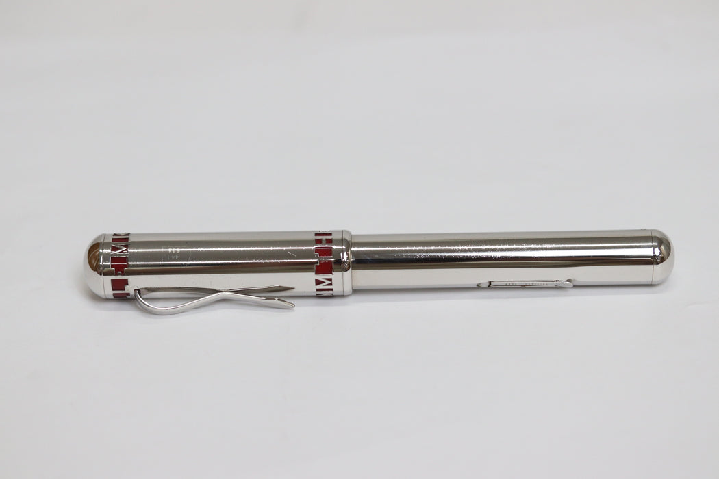 Delta 1000 Miglia 441/633 Fountain Silver925 18K Nib From Japan 081 6413760 - World Quickdo