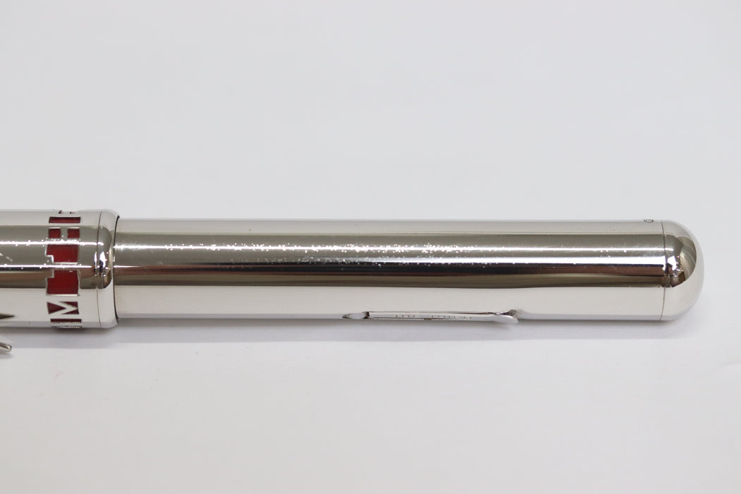 Delta 1000 Miglia 441/633 Fountain Silver925 18K Nib From Japan 081 6413760 - World Quickdo