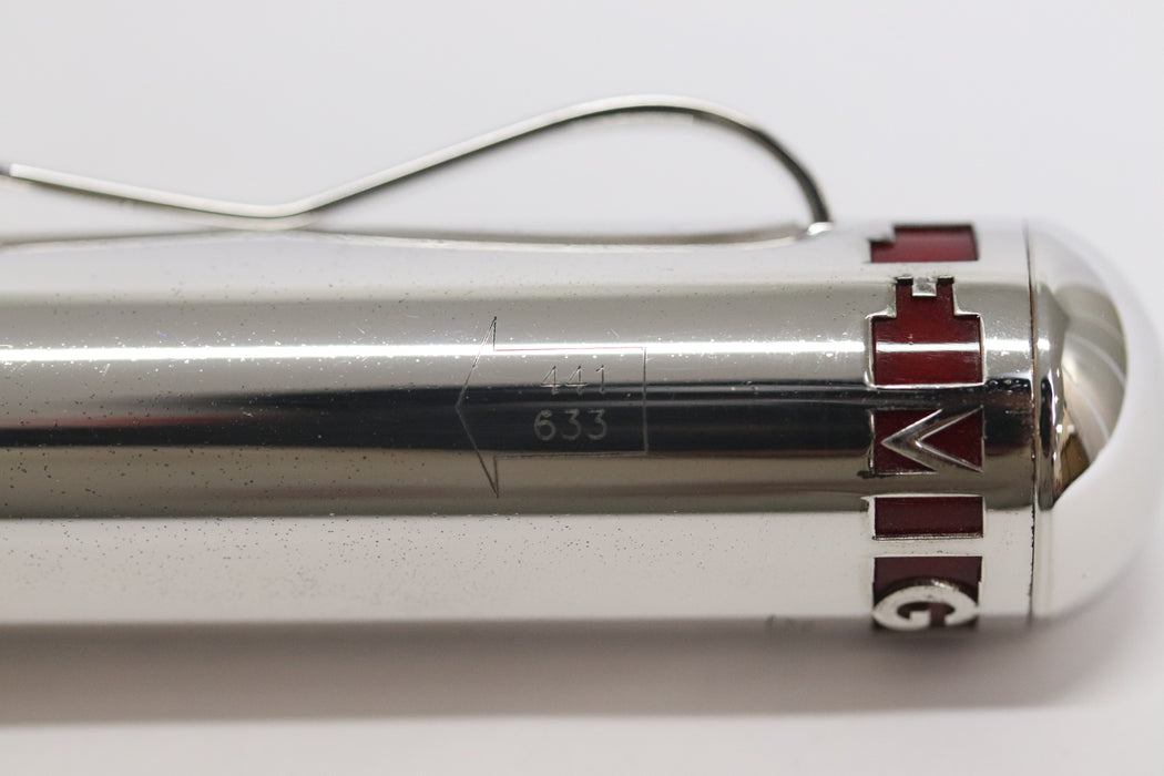 Delta 1000 Miglia 441/633 Fountain Silver925 18K Nib From Japan 081 6413760 - World Quickdo