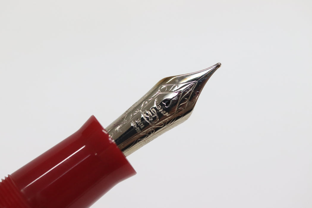 Delta 1000 Miglia 441/633 Fountain Silver925 18K Nib From Japan 081 6413760 - World Quickdo