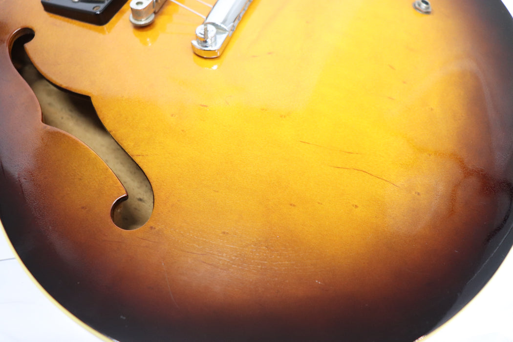 Navigator Semi-Acoustic ES-335 Type Electric Guitar Made in Japan 159 6414658